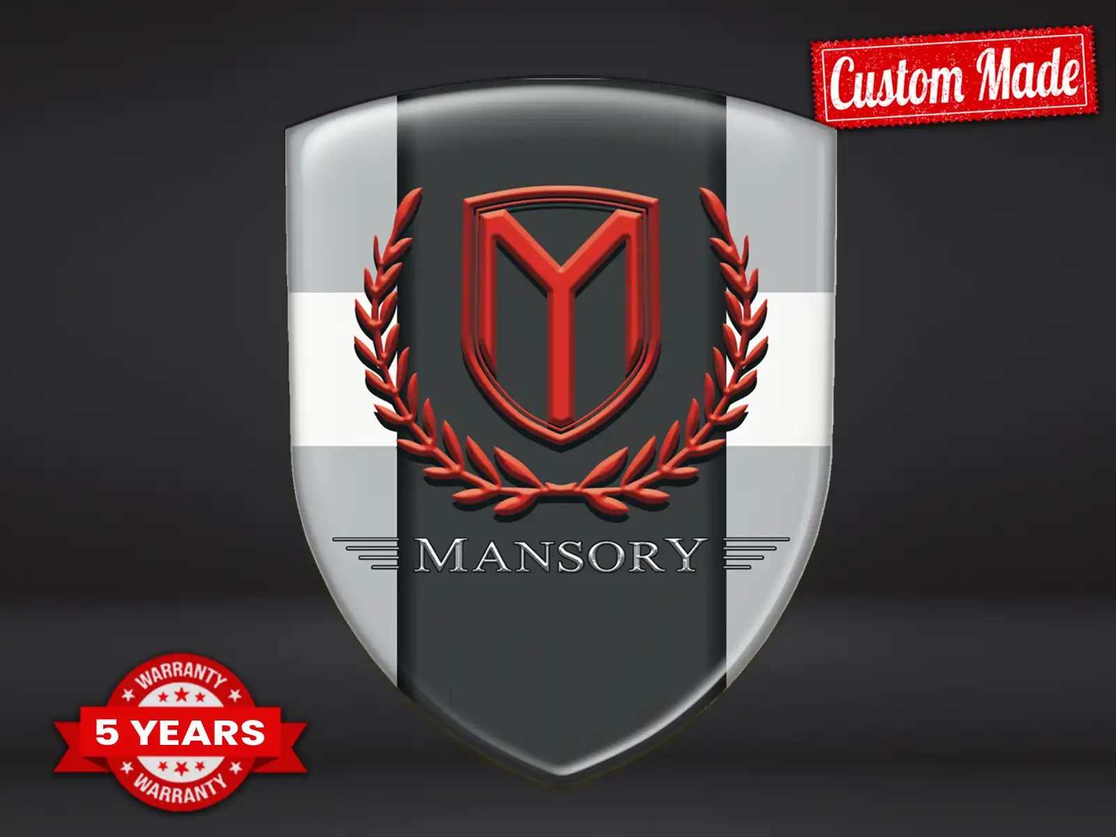 Mansory Fensteraufkleber Universal Hochwertig Robust Auto